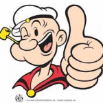 Ruil met Popeye op dinsdag